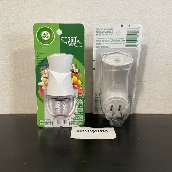 FREE!!  Air Wick plug in Scented Oil Warmer, White, 1 Count, x2 - Picture 2 of 2